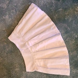 Rue21 White Pleated Skirt